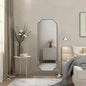 ANDY STAR 18" x 48" Chrome Full Length Mirror, Large Rectangle Bathroom Mirror by ANDYSTAR