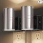 L LOHAS LED Night Light, Night Lights Plug into Wall, Smooth Silver Glossy by LLOHASLED