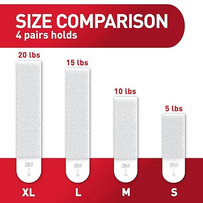 Command 15 lb Large Picture Hanging Strips 40 Pairs, Damage Free Hanging - Image 5