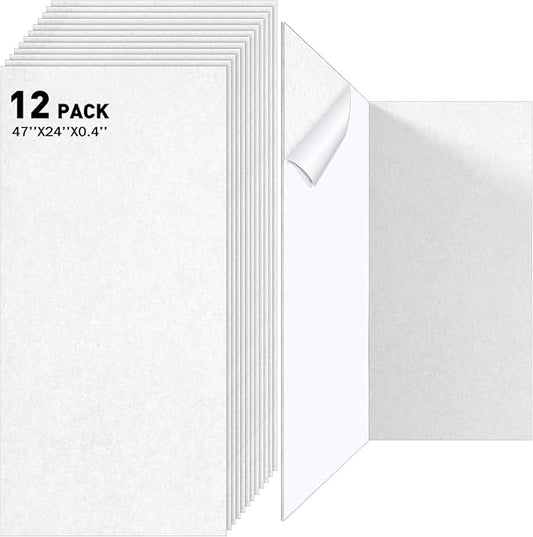 12 Pack Large Acoustic Panels by Landical