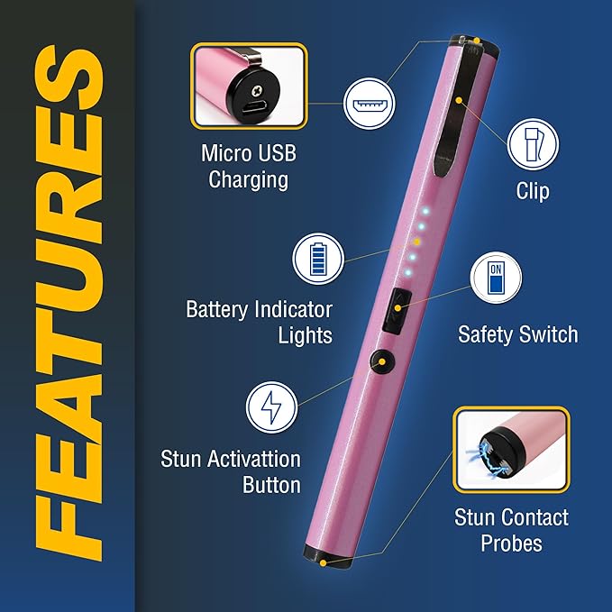 Streetwise Pain Pen 25, 000 Volts Stun Gun - Image 6