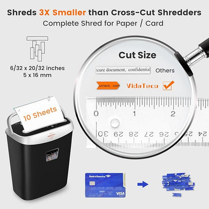 Paper Shredder for Home Office Heavy Duty - Image 2