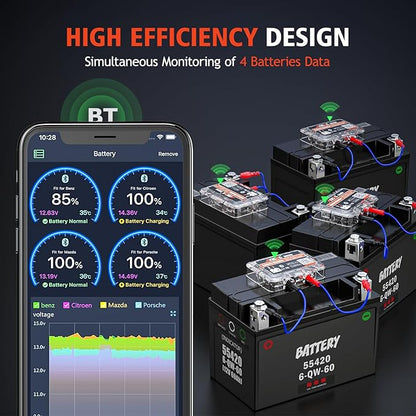 ANCEL BM200-US Car Battery Tester 12V Automotive Battery Monitor Bluetooth Auto - Image 6