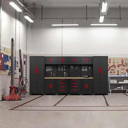 Garage Storage Cabinet System, Cabinet Drawers, Pegboard - Image 2