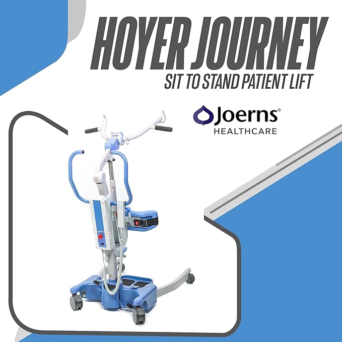 Joerns Hoyer Journey Sit to Stand Electric Power Patient Lift | Ultra Compact - Image 2
