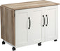 Sauder Miscellaneous Storage Sewing Cart, Drop-Leaf Craft Table, Sewing Table by SAUDER%C2%AE