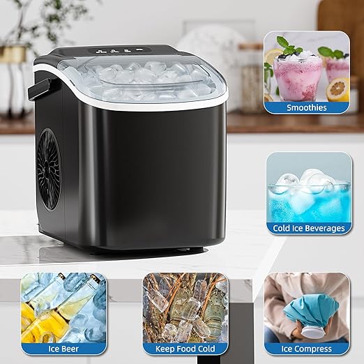 Antarctic Star Ice Maker Countertop, Portable Ice Machine - Image 7