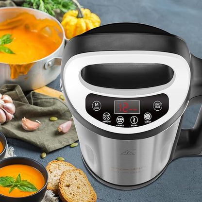 Homtone 1.6L Soup Maker, Stainless Steel Soup Making Machine - Image 9