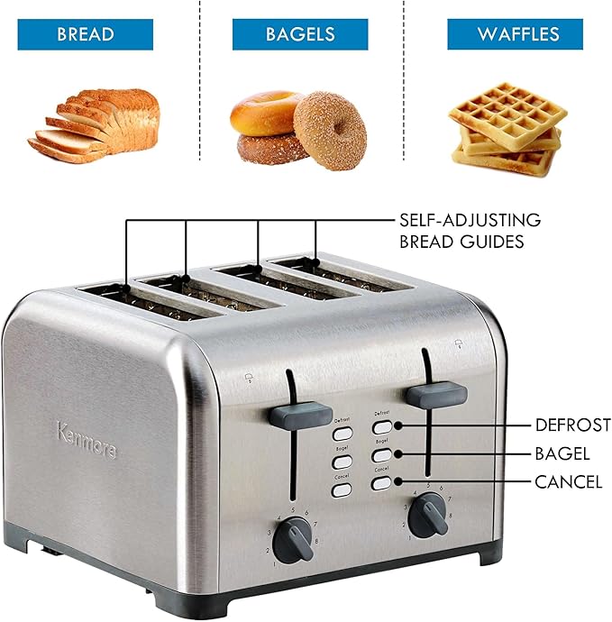 Kenmore 40605 4-Slice Toaster - Image 5