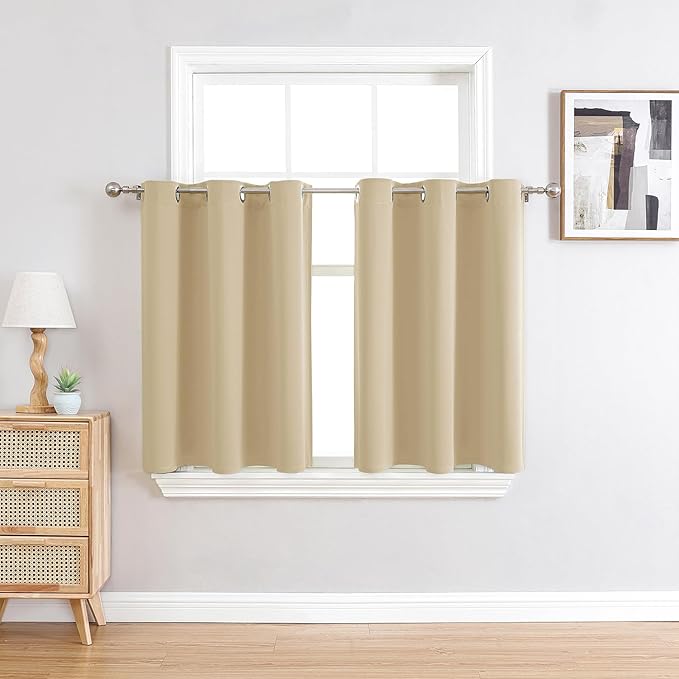 ChrisDowa Small Window Curtains 36 inches Long by ChrisDowa