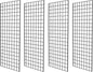 NEESEEYEE Heavy Duty Commercial Grade Gridwall Panels – Grid Panel by Home
