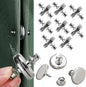 8 Pairs Magnetic Curtain Clips,Double Sided Magnetic Suction Curtain Magnets Closure Prevent Light Leaking Keep Curtain Closed for Home Bedroom Office Curtain Draperies(Sliver)