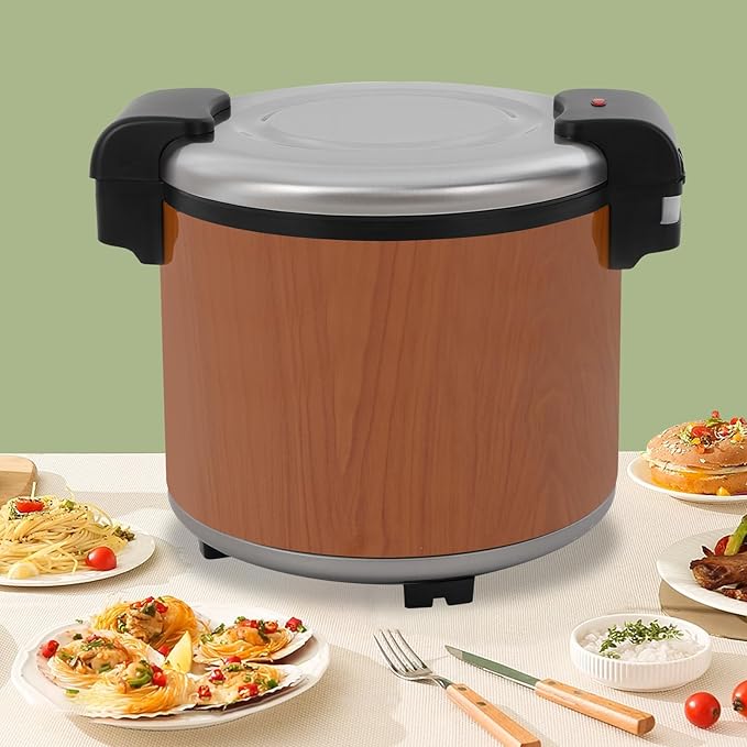 24.3qt/23L Commercial Rice Warmer, 105W Electric Constant Temperature Soup - Image 6