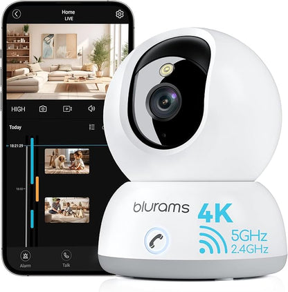 blurams Cameras for Home Security, 2K Pet Camera by Blurams