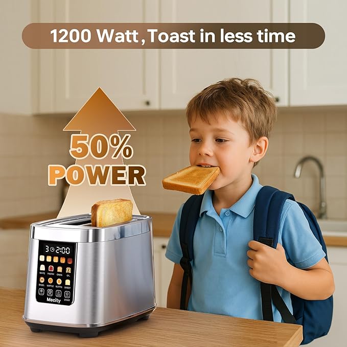 Mecity Motorized Toaster 2 Slice - Image 5