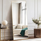 NEWBULIG 64"x21" Full Length Mirror, Full Body Floor Mirror, Gold-Rect | Aluminum Alloy Thin Frame, Wall or Standing Mirrors for Bedroom, Living Room, Dressing Room