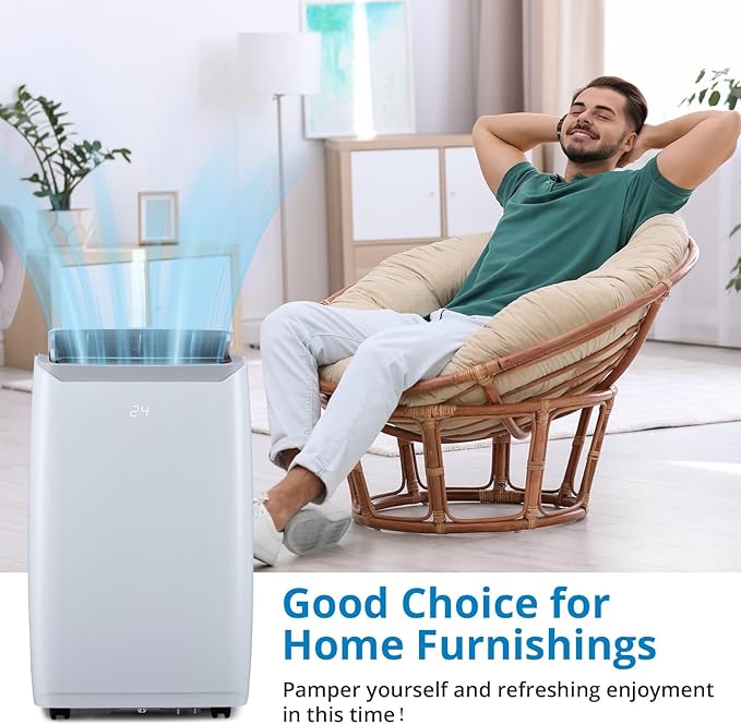 Portable Air Conditioners 12000 BTU, Remote Control AC - Image 5