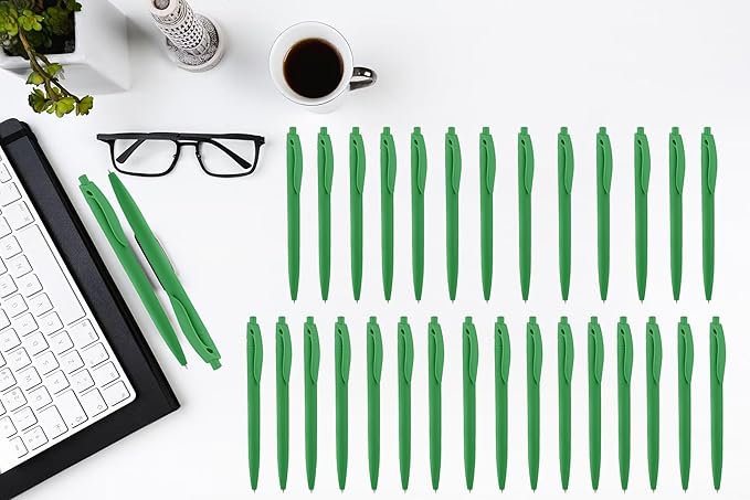 Aozora Pens Bulk 30 Pack Click Pens No Bleed Wholesale Retractable Ballpoint - Image 4