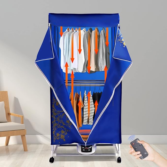 Clothes Dryer, Portable Travel Mini 1500W Dryer Machine 66.14lb Capacity - Image 3