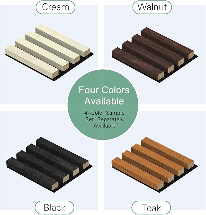Premium Acoustic Wood Slat Wall Panels – Noise-Reducing Sound Absorption Panels - Image 2