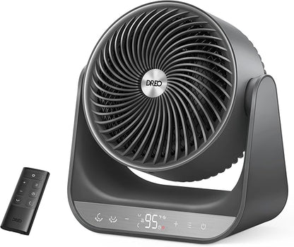 DREO 60° Vertical & 90° Horizontal 3D Oscillating Heating, 12 ft/s Long-Range by DREO