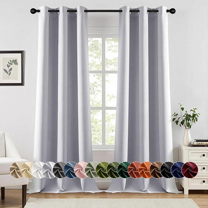 MIULEE Blackout Curtains for Bedroom Living Room 96 Inches Long 2 Panels by MIULEE