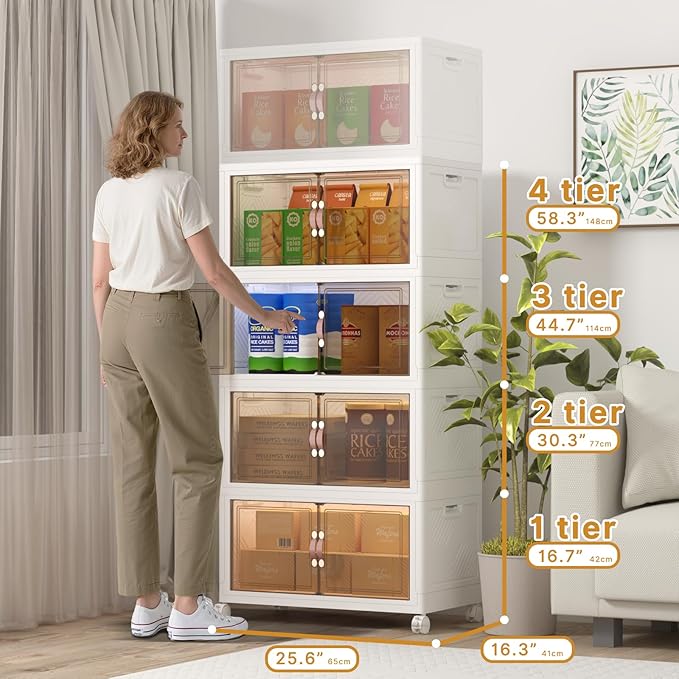 Extra Large Stackable Storage Bins - Image 2