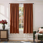 Lazzzy Velvet Blackout Curtains Thermal Insulated Room Window Drapes Super Soft by Lazzzy