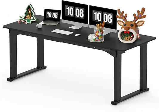 SANODESK 4-Leg Standing Desk, Electric Height Adjustable Desk by sanodesk