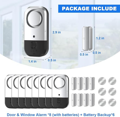 ANKOSHUN Door Window Alarm Sensors - Image 2