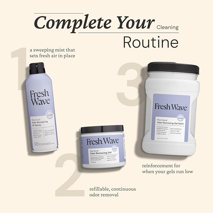 Fresh Wave Lavender Odor Removing Gel Refill, 63 oz. - Image 7