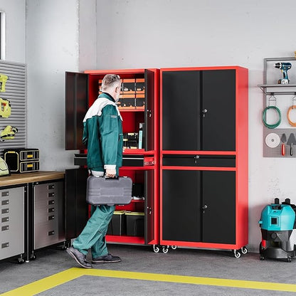 Letaya Metal Garage Storage Cabinet - Image 2