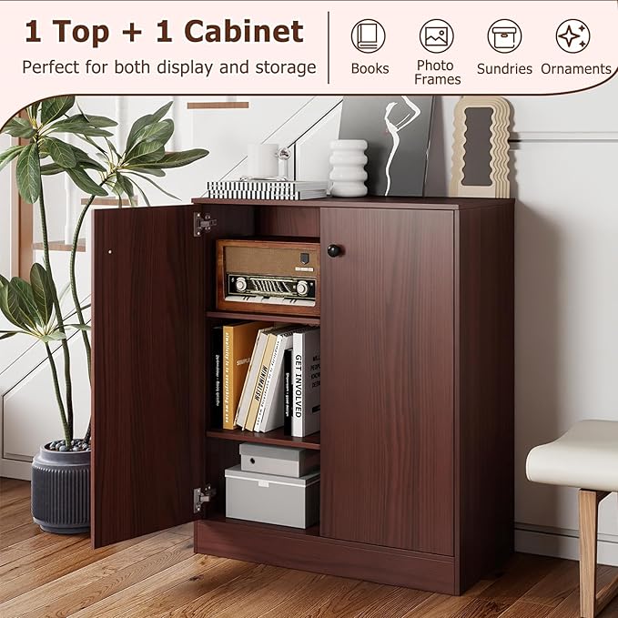 Giantex 2 Door Storage Base Cabinet - Image 4
