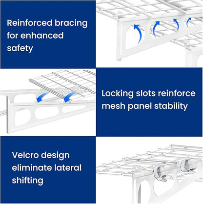 LEXIMOUNTS 2-Pack 2x4ft Garage Shelving - Image 5