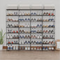 Large Shoe Rack 4 Rows 8 Tier 56-64 Pairs Big Shoes Storage Organizer Garage by SMILHELTD