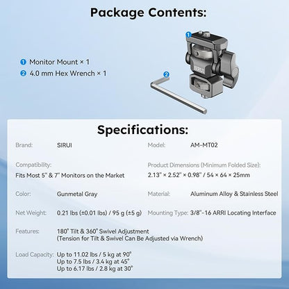 Sirui Camera Monitor Mount - Image 9