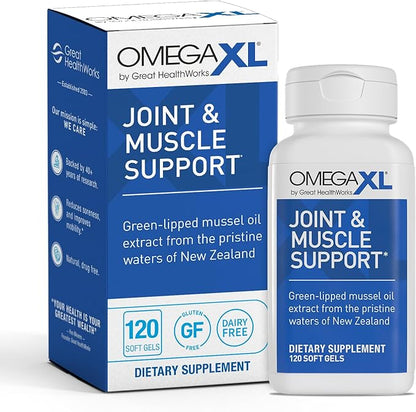 OmegaXL Joint Support Supplement by GreatHealthWorks