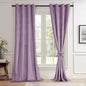 JIUZHEN Velvet Blackout Curtains by JIUZHEN