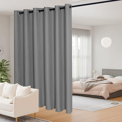 JIUZHEN Extra Wide Room Divider Curtain by JIUZHEN