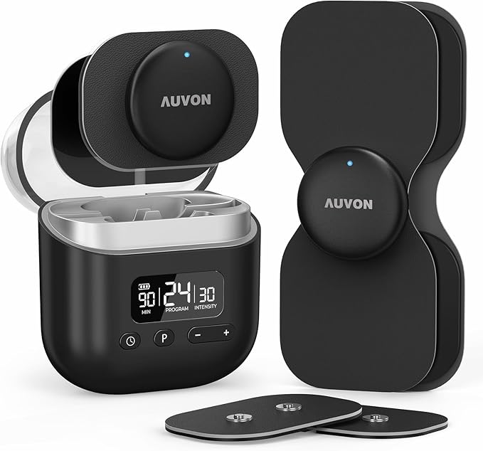 AUVON Wireless 24 Modes TENS Unit Muscle Stimulator by AUVON