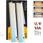 Ansen 2Packs of Under Cabinet Lighting Hardwired, 24in 18W 1237LM Dimmable Led by ANSEN