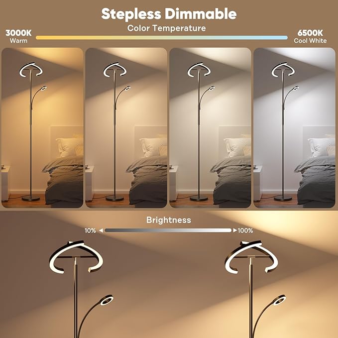 SIBRILLE Upgraded RGBCW Floor Lamp - Image 5