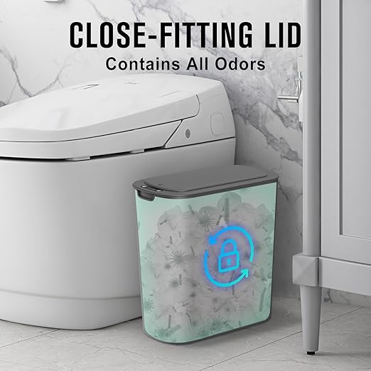 Cesun Automatic Motion Sensor Bathroom Trash Can - Image 4