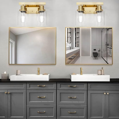 DIKAIDA 2-Light Brushed Gold Vanity Lights - Image 7