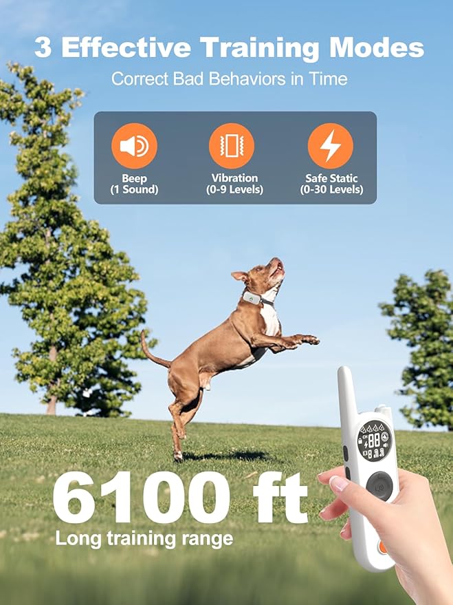 MIMOFPET Wireless Dog Fence for 2 Dogs - Image 3