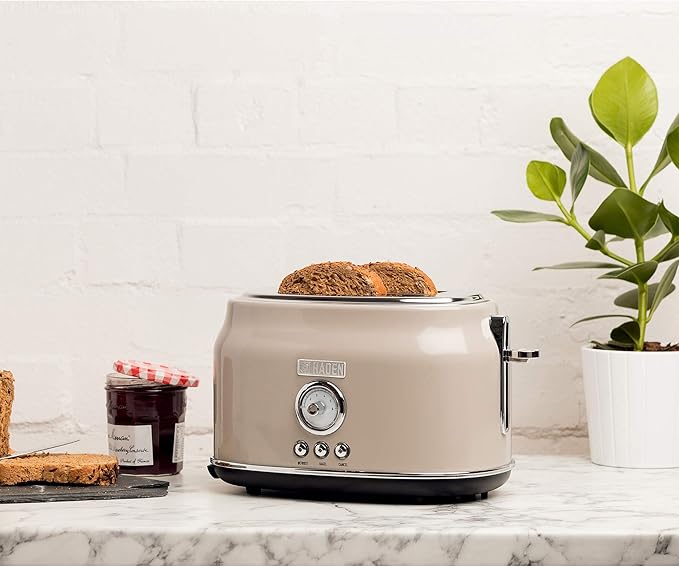 Haden Dorset 2 Slice Wide Slot Stainless Steel Toaster - Image 8