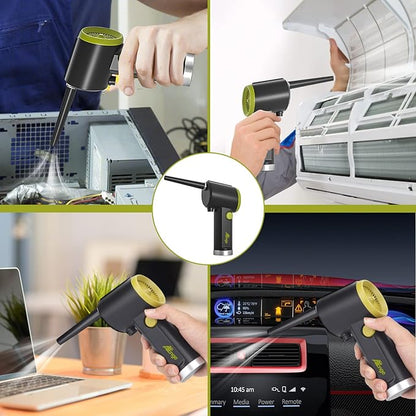 Compressed Air Duster, Electric Air Duster, Handheld Cordless Air Duster - Image 7