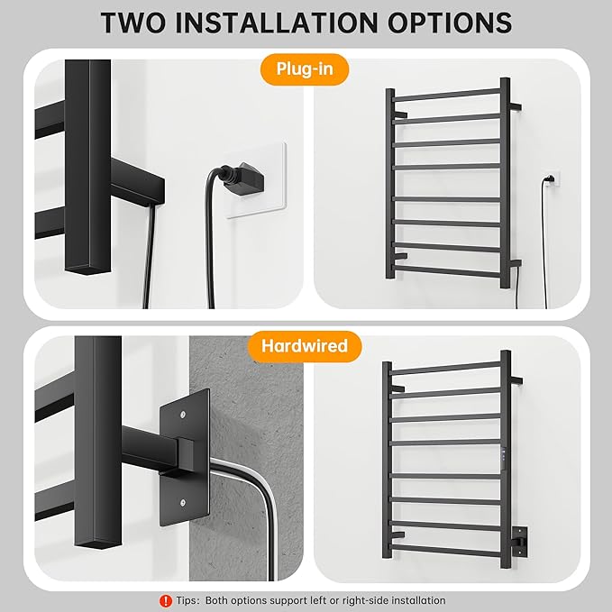 Towel Warmer Rack, Heated Towel Racks - Image 5