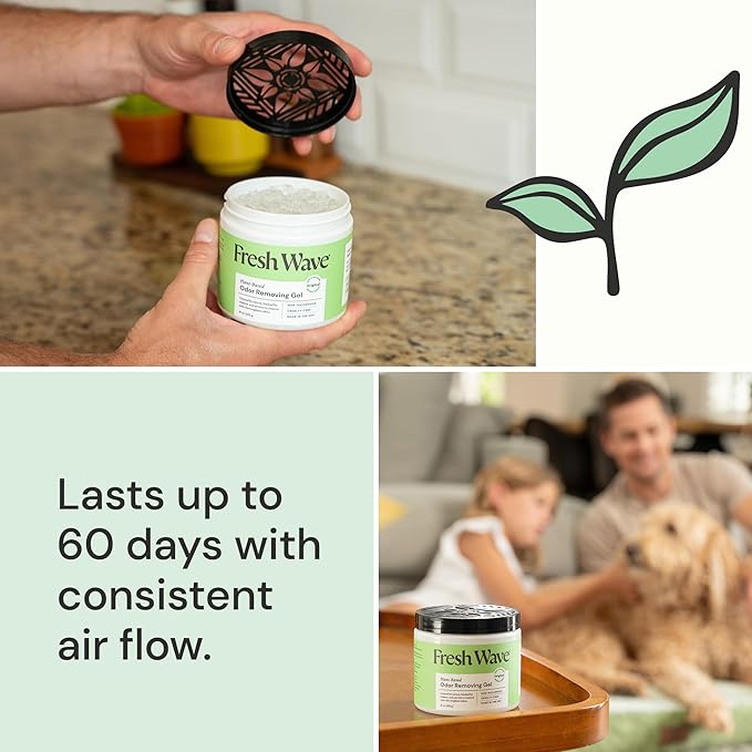 Fresh Wave Odor Removing Gel, 15 oz., Safer Odor Relief, Natural Plant-Based - Image 3