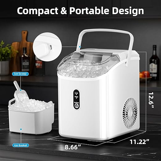 Antarctic Star Nugget Ice Maker Countertop - Image 3